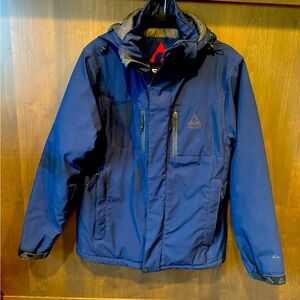 Adult Gerry navy blue winter coat (size S)